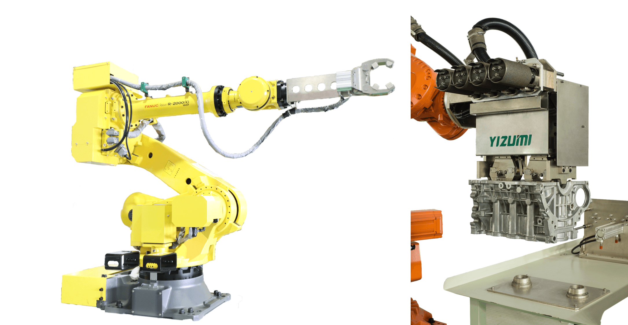 Removal and insertion robot system