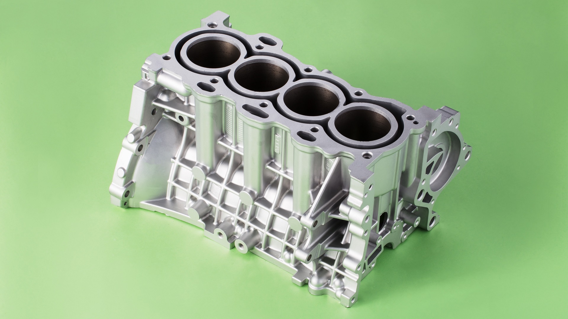 Four cylinder engine block