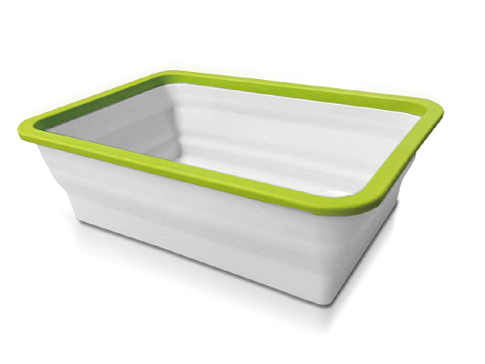 Two-Color Liquid Silicone Collapsible Lunch Box Molding Solution