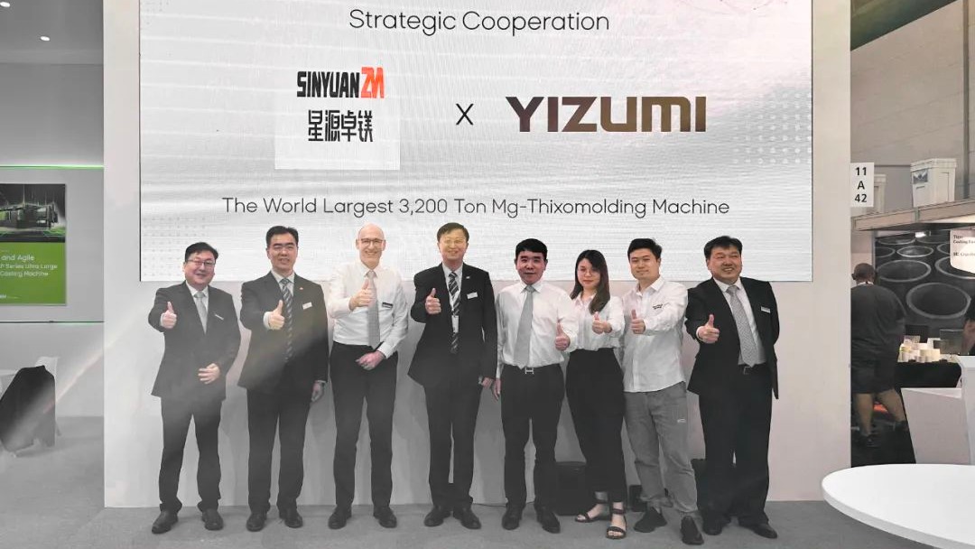 Sinyuan ZM Cooperates With YIZUMI on Thixomolding Machines Again