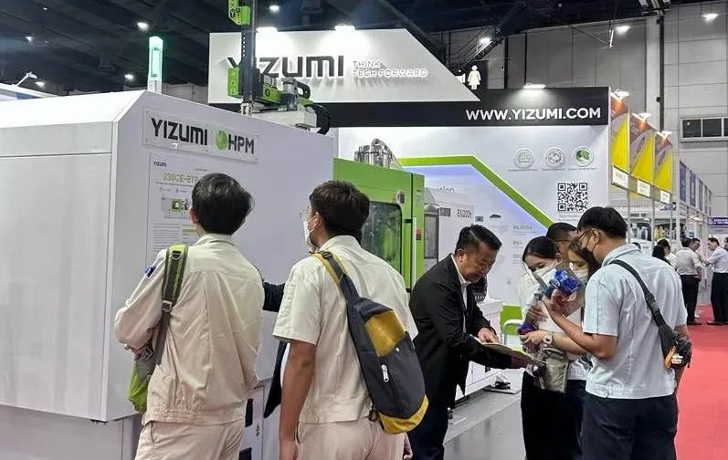 CE-P系列多物料電動注塑機(jī)亮相泰國曼谷塑料橡膠機(jī)械展